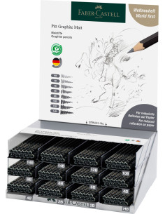 Creioane grafit Faber-Castell Pitt Graphite Matt