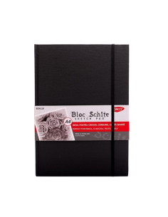 Bloc de schițe A4 110g/mp 80 file cu elastic Daco