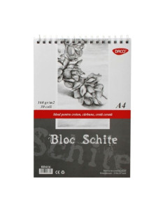 Bloc de schițe A4 160g/mp 30 file Daco