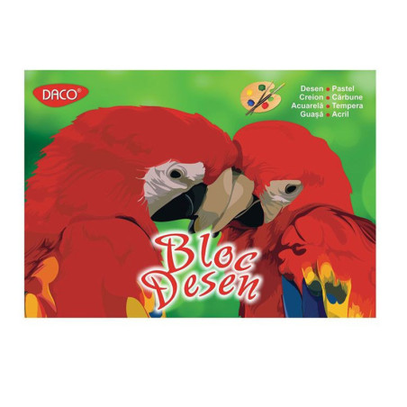 Bloc de desen A3 170g/mp 16 file Daco