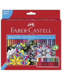 Set 60 creioane colorate Faber-Castell ediție specială