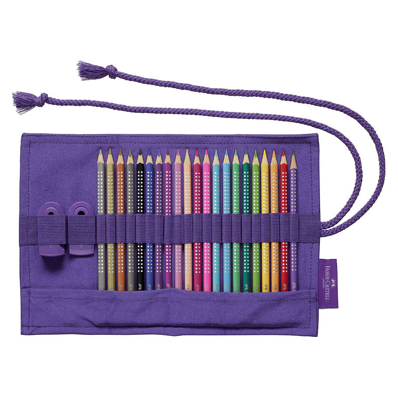 Set 20 creioane colorate Sparkle + accesorii...
