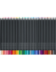 Set 36 creioane colorate Black Edition Faber-Castell 2