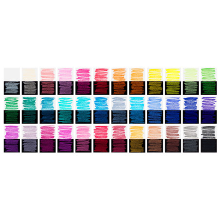 Set 36 creioane colorate Black Edition Faber-Castell