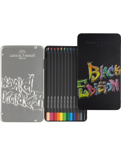 Set 12 creioane colorate Black Edition Faber-Castell... 2