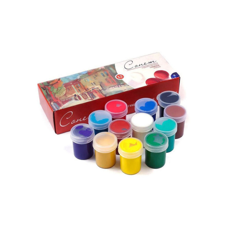 Set 12 guase Sonnet 40 ml Nevskaya Palitra
