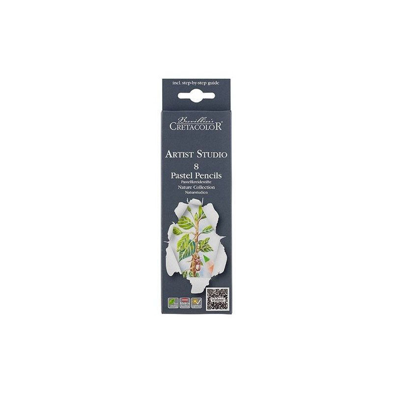 Set 8 creioane pastel Cretacolor Nature Collection