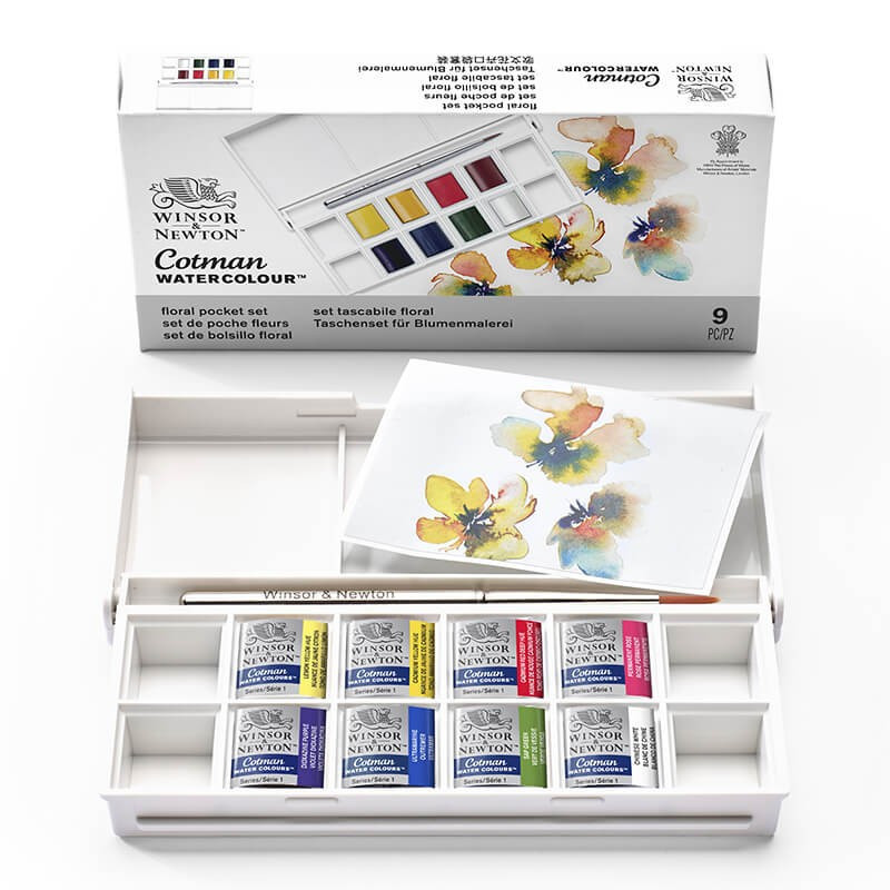 Set acuarela Cotman Floral Winsor & Newton