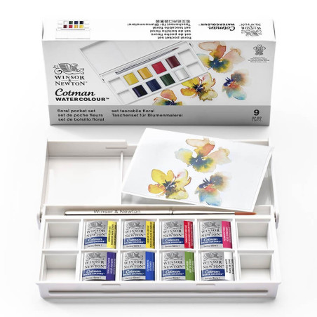 Set acuarela Cotman Floral Winsor & Newton