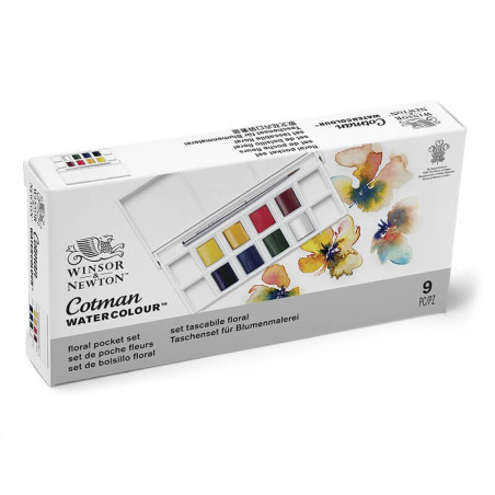 Set acuarela Cotman Floral Winsor & Newton