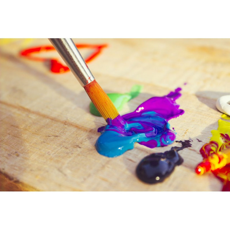 Set 6 pensule acrilic Atelier fir sintetic...