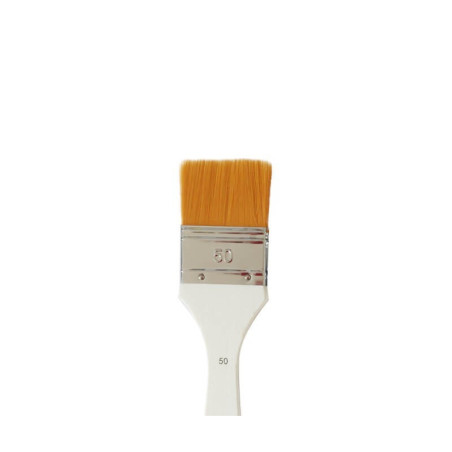 Set 3 pensule bidinea Atelier fir sintetic vârf lat