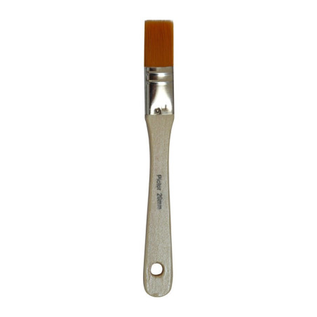 Pensulă lată 20 mm PICTOR fir sintetic vârf drept