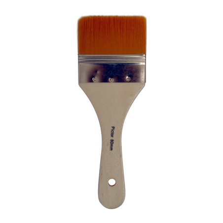 Pensulă bidinea 80 mm PICTOR fir sintetic vârf lat