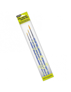 Set 3 pensule sintetice marimile -3 ,2, 6 Pebeo