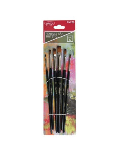 Set 6 pensule varf drept - Daco