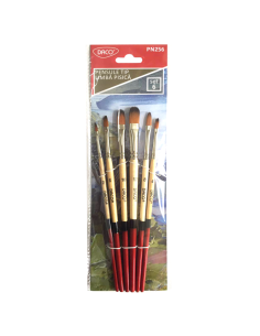 Set 6 pensule limba de pisica - Daco