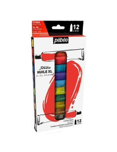 Set 12 culori de ulei fine Pebeo