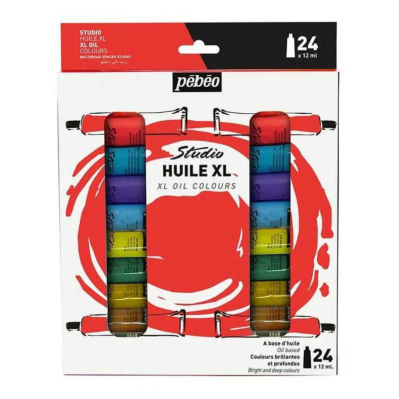 Set 24 culori ulei fine Pebeo