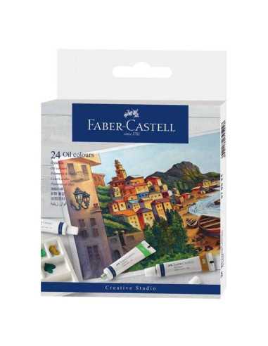 Set 24 culori ulei Fabe Castell