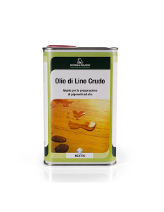 Ulei de in crud Borma Wachs 1L pentru culori ulei și...