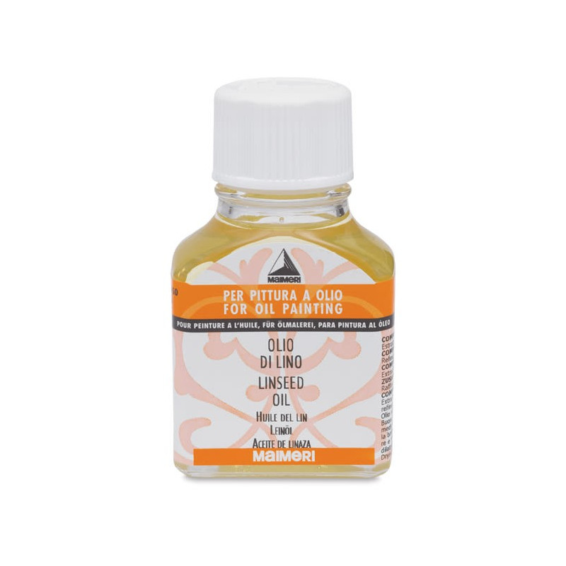 Ulei de in crud Maimeri 75 ml pentru culori ulei
