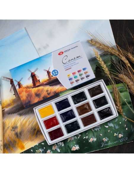 12x2,5ml acuarele plenair Sonnet