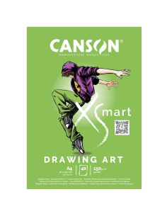 Bloc desen Canson XSmart Drawing Art A4