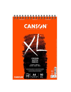 Bloc schițe Canson XL Croquis 90g A4, 120 file, spirală...