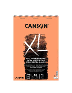 Bloc schițe Extra White Canson XL 90g A3, 120 file
