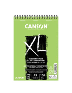 Bloc desen reciclat Canson XL Recycled 160g A5