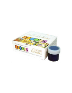 Set 9 culori sticlă și ceramică Decola 20 ml – acrilice...
