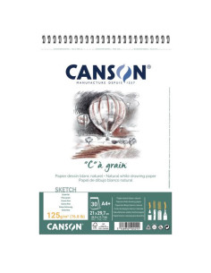Bloc desen Canson C à Grain A4 125 g/mp