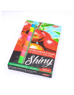 Set 8 culori acrilice neon DACO 2