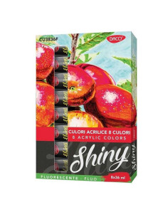 Set 8 culori acrilice neon DACO