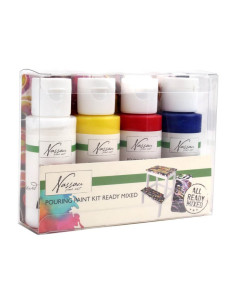 Set pouring 4 x 59 ml kit fluid art