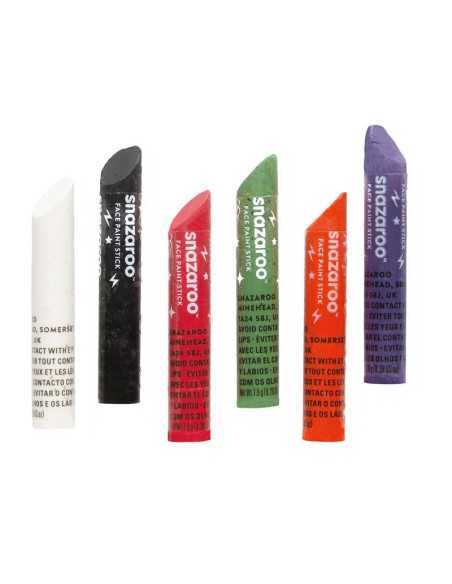 Set pictura fata/creioane Snazaroo- negru