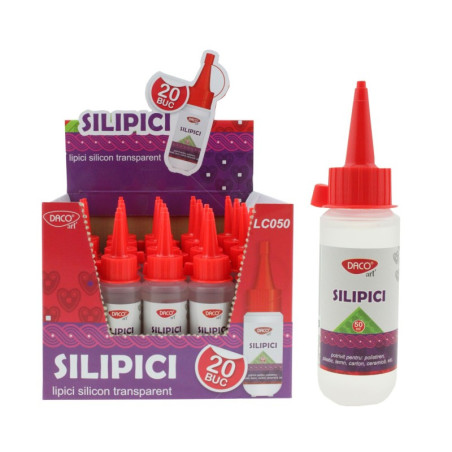 Lipici silicon 100 ml Silipici Daco