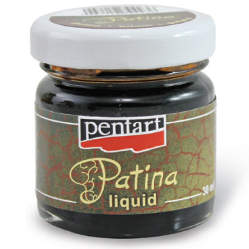 Patină lichidă bitum 100 ml Pentart