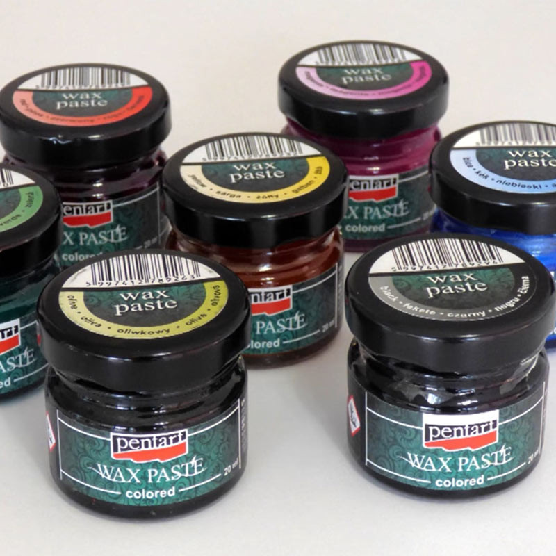 Pastă ceară colorată 20 ml Pentart – diverse...