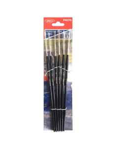 Set 6 pensule par sintetic PN276 varf lung