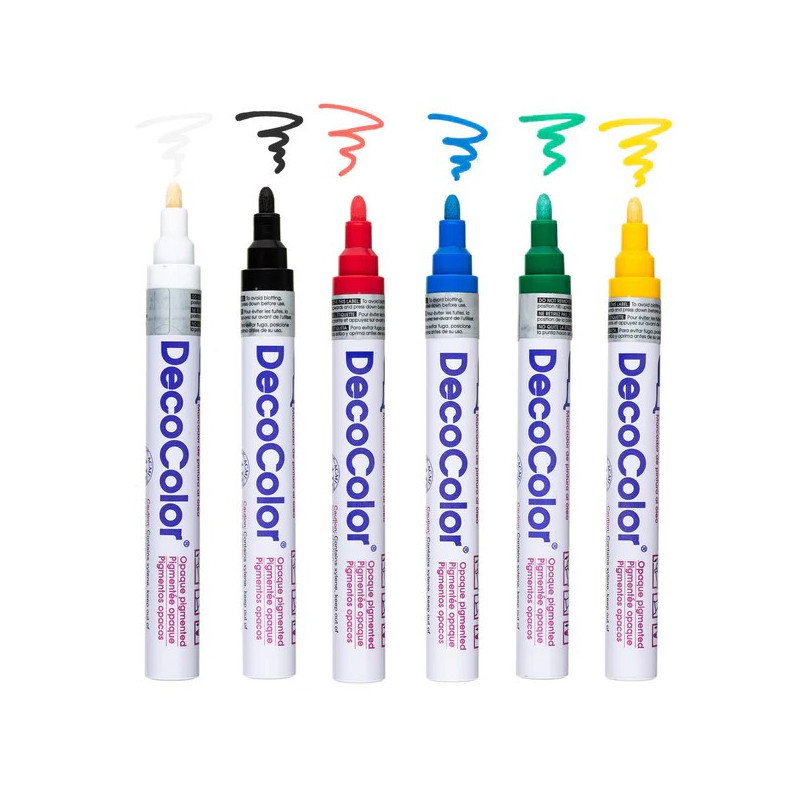 Marker pe bază de ulei Marvy 0.8 mm / 2 mm