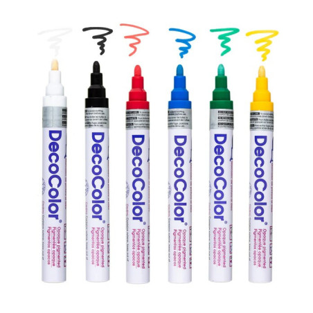 Marker pe bază de ulei Marvy 0.8 mm / 2 mm