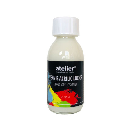 Vernis acrilic lucios 125 ml Atelier