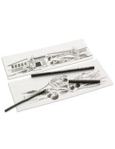 Cutie 20 carbune natural 3-6mm Faber Castell 2