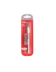 Cutter tip bisturiu Daco 8 mm cu 2 lame rezerva