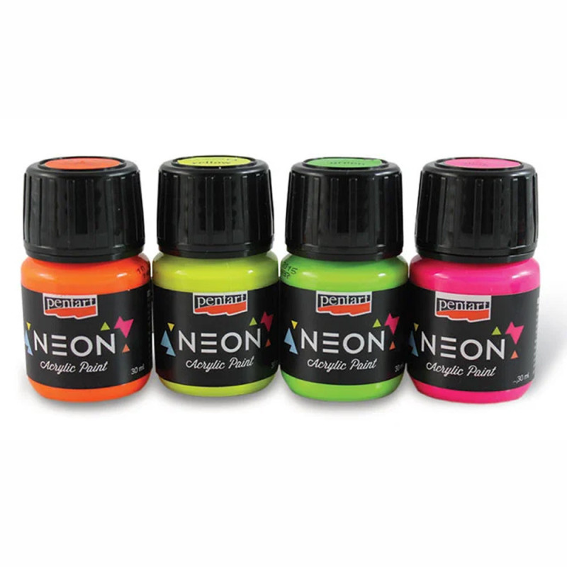 Culori acrilice NEON-30ml Pentart