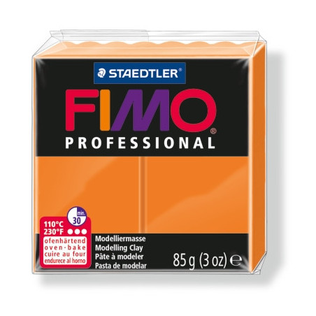 Pasta polimerica FIMO Professional Orange 85 g