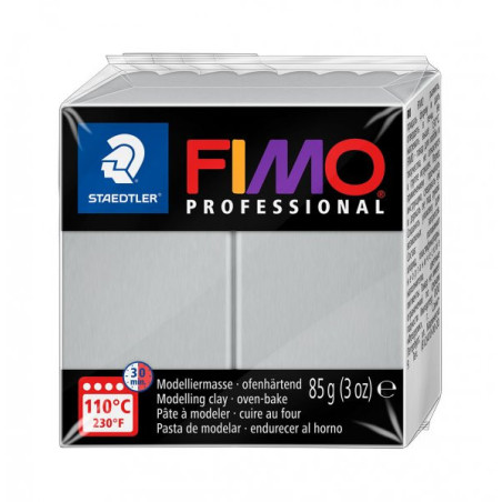 Pasta polimerica FIMO Professional Dolphin Grey 85 g