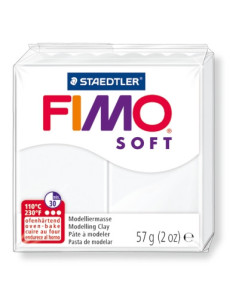 Fimo soft 57gr- alb